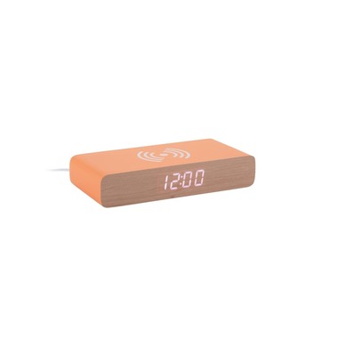 KARLSSON Digitalwecker Retro Flat Bright Orange