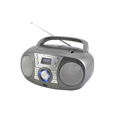 soundmaster DAB+ Radio SCD1800 Grau