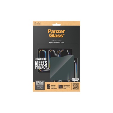 PanzerGlass ® 2-Way Privacy Screen Protector ® iPad Pro 11'' (2024-2025) | Ultra-Wide Fit Clear screen protector Apple 1 pc(s)