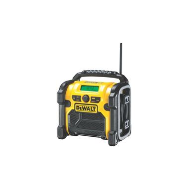 DEWALT Radio de chantier Fonctionnement sur batterie & sur secteur DCR020 DAB+, Solo