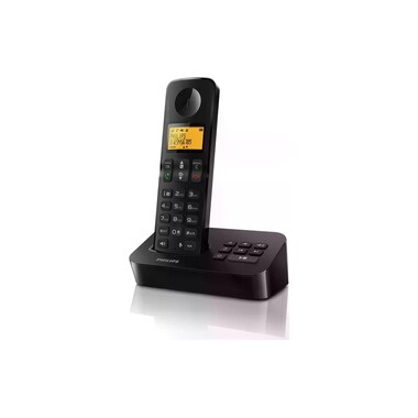 Philips Schnurlostelefon D2651B Schwarz