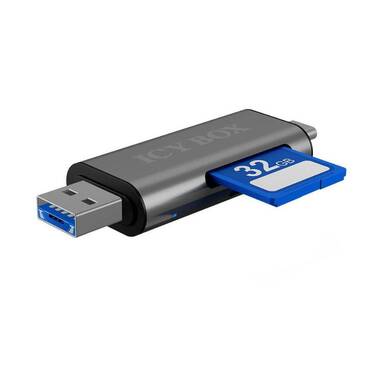 ICY BOX IB-CR200-C card reader USB 2.0 Black