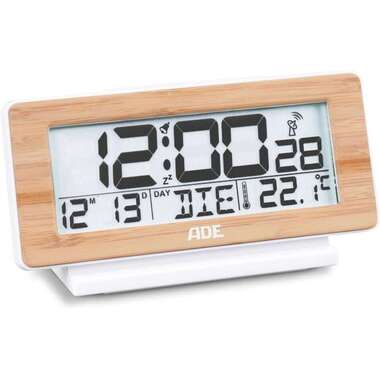 ADE Digitalwecker Temperatur-& Datumsanzeige