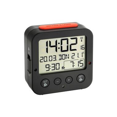 TFA Dostmann - Funk-Wecker Bingo, 33mm, Multicolor