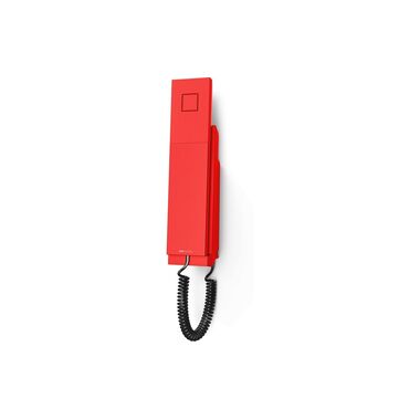 snom Tischtelefon E303A Analoges Notfalltelefon Rot