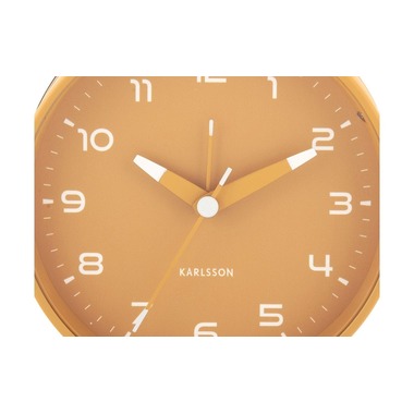 KARLSSON Klassischer Wecker Orgullo Ochre yellow
