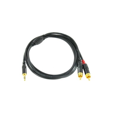 Cordial Audio-Kabel CFY 1.5 WCC 3.5 mm Klinke - Cinch 1.5 m
