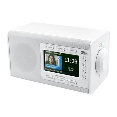 soundmaster Radio DAB900WE weiß