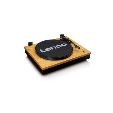 Lenco LS-300 Belt Drive Bluetooth Turntable and HiFi Speakers Pair Wood
