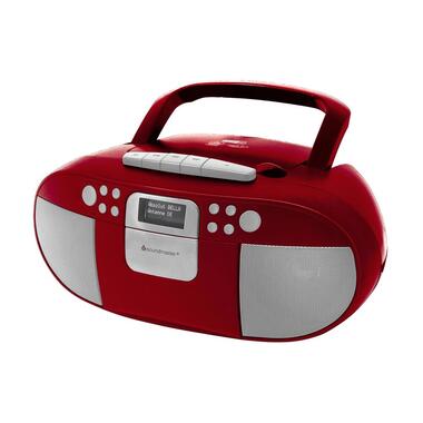 soundmaster DAB+ Radio SCD7800RO Rot