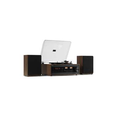 Audizio Plattenspieler Set Boston Schwarz