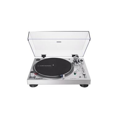 Audio-Technica Plattenspieler AT-LP120XUSB Silber