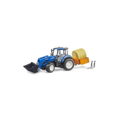 Bruder Spielwaren Track Builder New Holland T5.120 mit FL