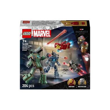 LEGO® Marvel Iron Man and War Machine vs. Hammer-Drohnen 76320