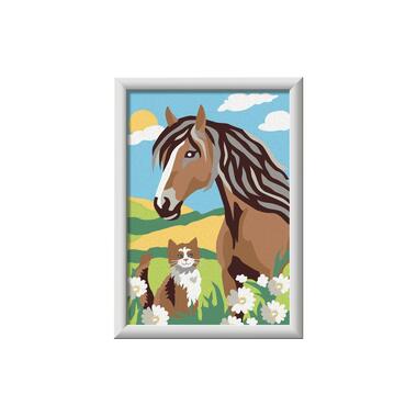 Ravensburger Malen nach Zahlen CreArt – Horse and Kitty