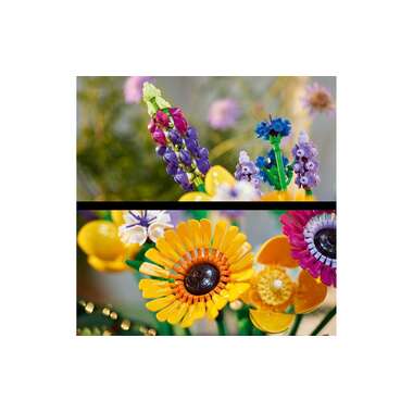 LEGO® 10313 Icons Wildflower Bouquet Flowers Set for Adults