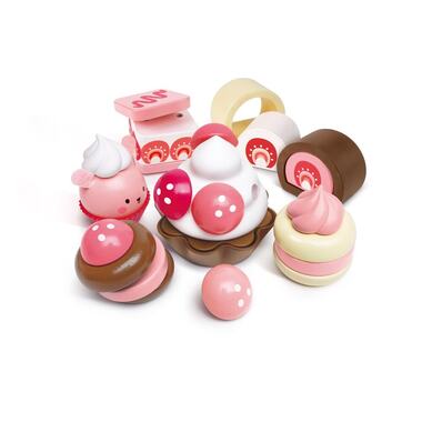 Hape Spiel-Lebensmittel Kuchenparty Erdbeere