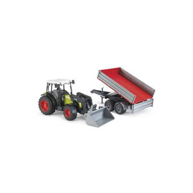 Bruder Claas Nectis Tractor & Tipping Trailer - Scale 1/16