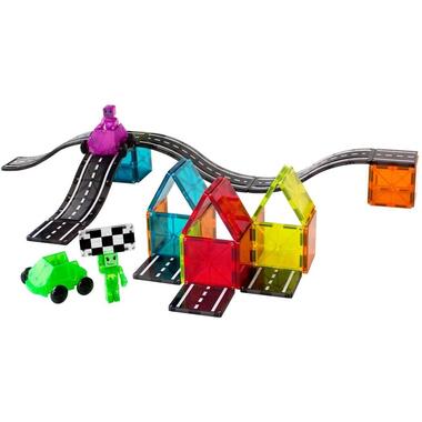 Autorennbahn "Magna-Tiles Downhill Duo Set"