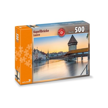 Puzzle "Carta.Media Kapellbrücke Luzern"