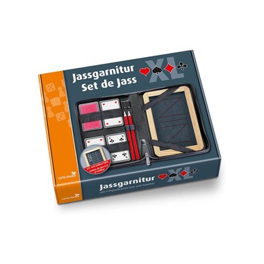 Carta.Media Jassgarnitur XL mit französischen Jasskarten
