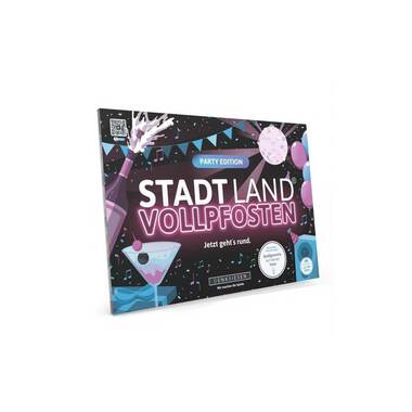 Denkriesen Stadt Land Vollpfosten A4 Block Party Edition -DE-