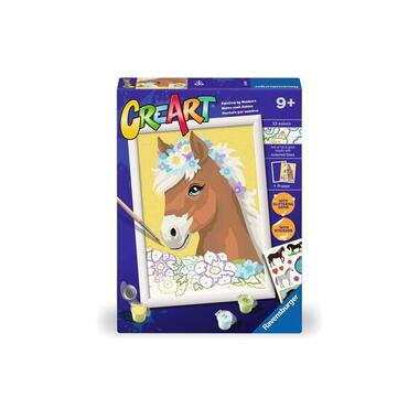 Ravensburger Malen nach Zahlen CreArt Horse with flowers