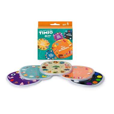Timio - Discs Set 1, Multicolor