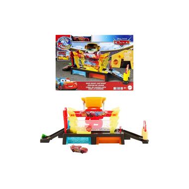 Disney Pixar Cars Disney and Pixar Cars Color Changers Race Ready Car Wash Playset & Color Changing Lightning McQueen