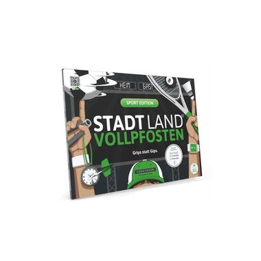Denkriesen Stadt Land Vollpfosten A4 Block Sport Edition -DE-