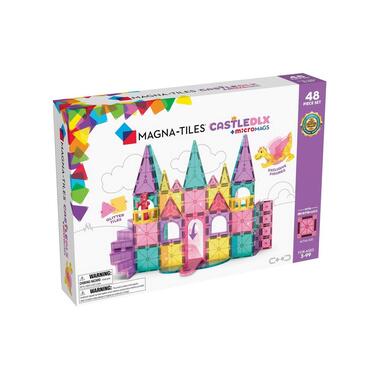 Magna-Tiles Bausteinmodell Schloss Deluxe 48-teilig