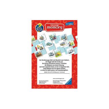 Ravensburger Memory Fahrzeuge – Wieso? Weshalb? Warum?