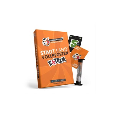 Denkriesen Partyspiel Stad Land Vollpfosten – Extrem Classic Ed. (D)