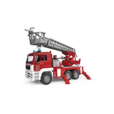 Bruder Spielwaren Feuerwehr mit Drehleiter MAN TGA