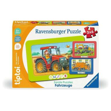 tiptoi 3 erste Puzzles: Fahrzeuge