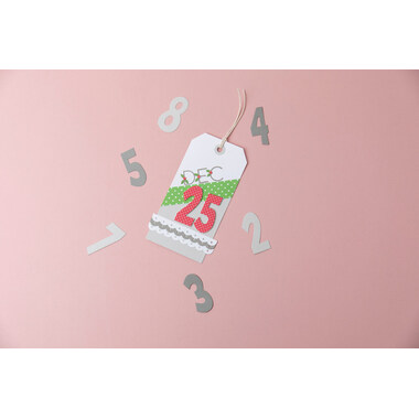 SIZZIX Emporte-piéces chiffres 664485 Set de 10