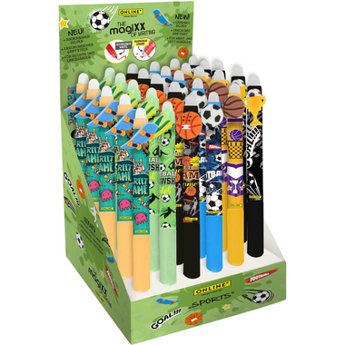 ONLINE Gelschreiber magiXX Fun Sports 35388/30 Display, assortiert 30 Stück