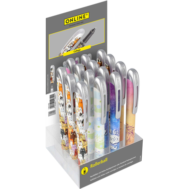 ONLINE Display Rollerball College 12637/15 Happy Life 15 pièces