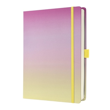 Sigel Jolie JB101 writing notebook A5+ 100 sheets Pink Yellow