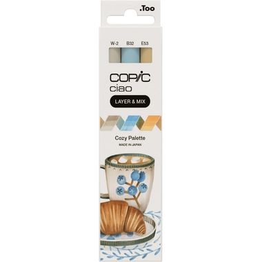 COPIC Marker Ciao 220750305 Cozy Palette 3 Stück