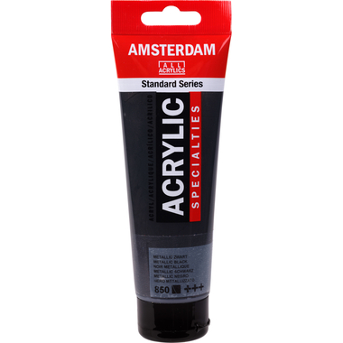 Talens AMSTERDAM Acrylfarbe - Metallic Black