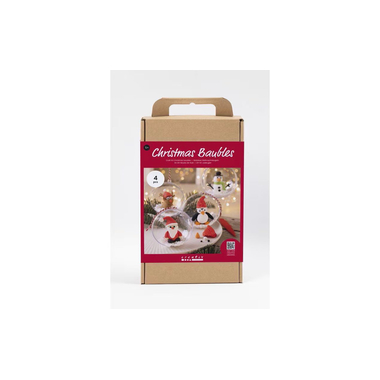 CREATIV COMPANY Kit boules de Noël 1582317 4 assortis