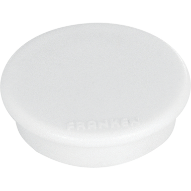 FRANKEN Aimants 24mm HM20 09 blanc 10 pcs.