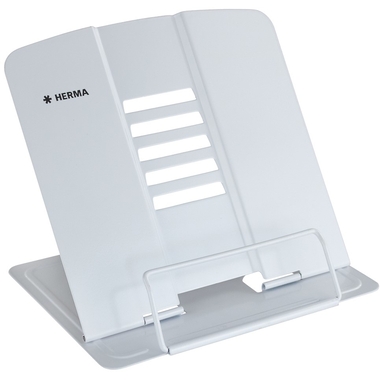 HERMA Leseständer Metall 19963 weiss 20x19x16cm
