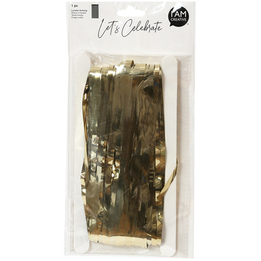 I AM CREATIVE Lametta Vorhang, 0.9x2.4 m 6010.978 gold