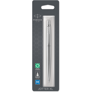 PARKER Druckkugelschreiber JOTTER XL Monochrome, edelstahl