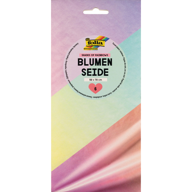 FOLIA Blumenseide 20g 91078 Shades of Rainbow