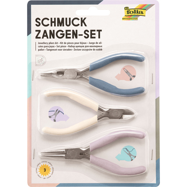 FOLIA Schmuck-Zangen Set 23005