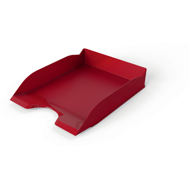 6 x Durable Briefablageschale BASIC A4 stapelbar rot
