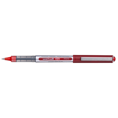 uni-ball UB-150 Eye Micro Ballpoint Pen Red, red